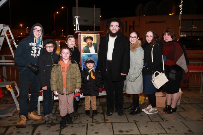 Chanukah Fulwell Cross 2016 In Memory Of Rabbi Moshe Muller