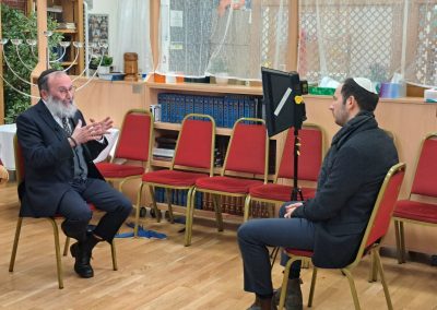 ITV Interview with Rabbi Sufrin re Havering Menorah – 30th November 2023
